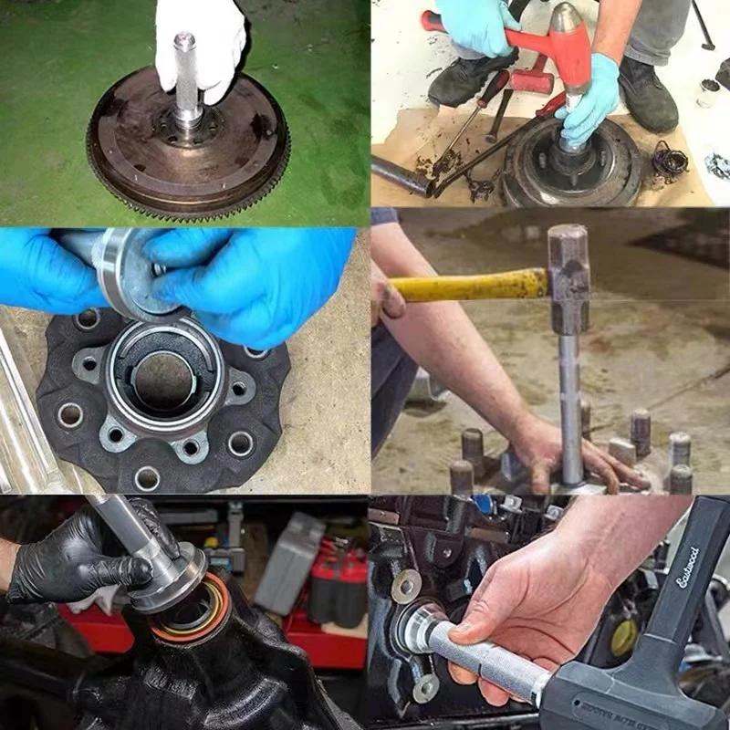 10PCs Puller Bearing Remover Car Bearing Removal Tools Set Wheel Bearing Race Seal Bush Driver Master Tool Kits NEW