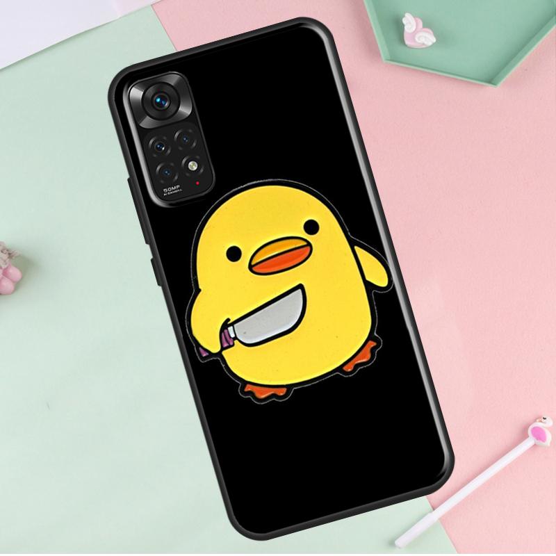 

Желтый Утка для Redmi Note 12 Pro Plus Чехол для Redmi Note 10 8 9 11 Pro 12S 11S 10S 9S 9C 10C 12C Чехол Redmi Note 12 4G