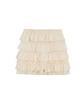 ILLIGO Tiered Frill Skirt Pants Ivory