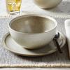 2 Pack 6 Inch Stoneware Cereal Bowls Dishwasher Microwave Safe Unique Reactive Glaze Durable Bowl Everyday Dining and