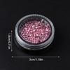 Four Color 1Box Mini Heart-Shaped  Nail Jewelry Flatback Nail Charms Nail Art Accessory Gold Silver Manicure Bead