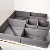 Foldable Underwear & Bra Drawer Organizer with Compartments