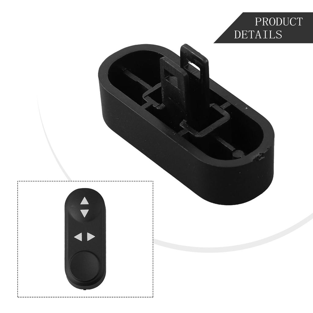 Enhance the Aesthetics with this Black Seat Back Adjustment Switch Button for Maserati For GranTurismo 2004 2011