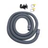 750GPH Bilge Pump Installation Kit High Pressure Resistant 0.75in Dia. 6.56ft Bilge Pump Hose with 90 Degree Fitting Check Valve