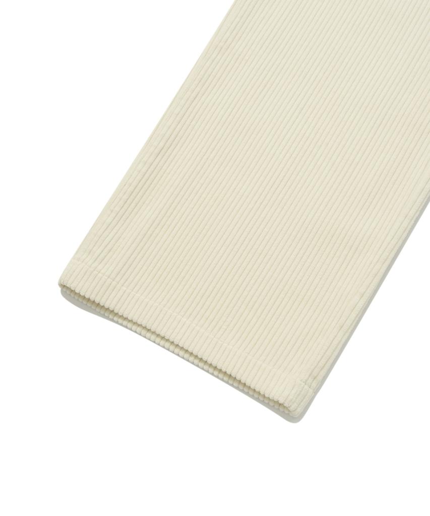 COVERNAT WOMAN Corduroy Wide Pants Ivory