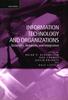 Książka Information Technology and Organizations : Strategies, Networks, and Integration