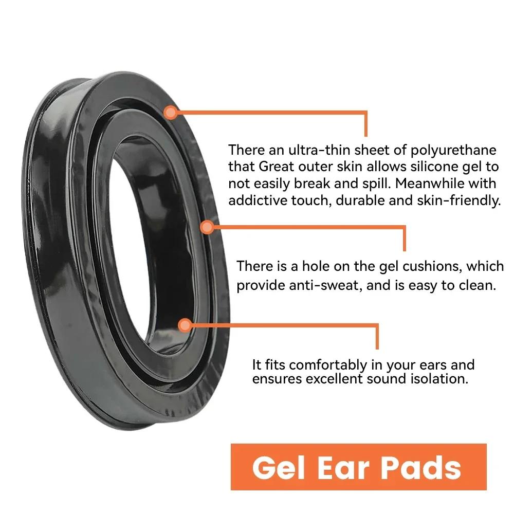 Tactical Headset Earmuffs Gel Ear Pad for 1M Peltor Sport Tactical Hearing Protection Headset Hunting Shooting Headset