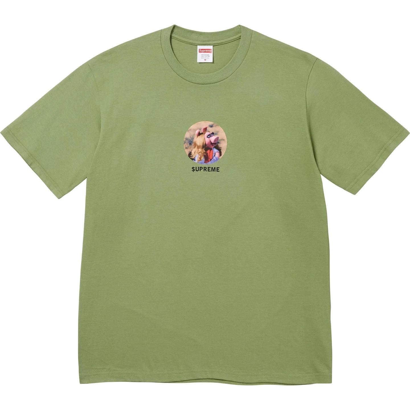 Футболка Supreme Мисс Пигги Мох L