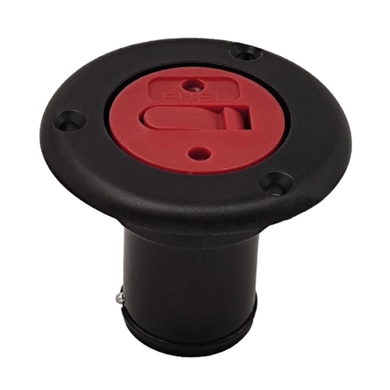 Essential RVs Yacht Accessory Water Inlet Fuels Deck Filler with Metal Chain