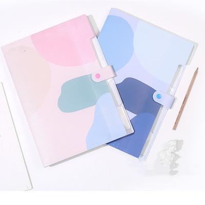 School Children's Learning Folder Home Office Work Tool A4 Paper Label Portable Storage Student Exam Materials Folder