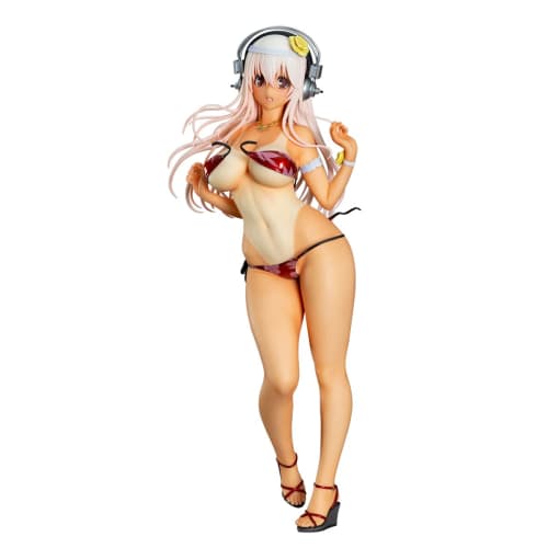 Orchid Seed Super Sonico Summer Vacation Ver. -Sun Kissed- 1/4.5 Scale PVC Pre-Painted Complete Figure PVC316