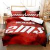 UK Drill Rap Style Duvet Cover + 2 Pillowcases, Nemzzz Printed Bedding Set Soft Material Bedroom Ornament & Holiday Gift