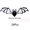 Halloween 3d Three Fold Dimensional Wall Sticker Window Decorative Sticker