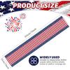 72 x 13 Inches n Flag Table Runner, Red White Blue Stars and Stripes Patriotic Runner for 4th of July, Memorial Day, Veterans Day, and Independence