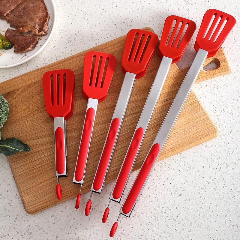 OEING 12-inch Multifunctional Food Tongs