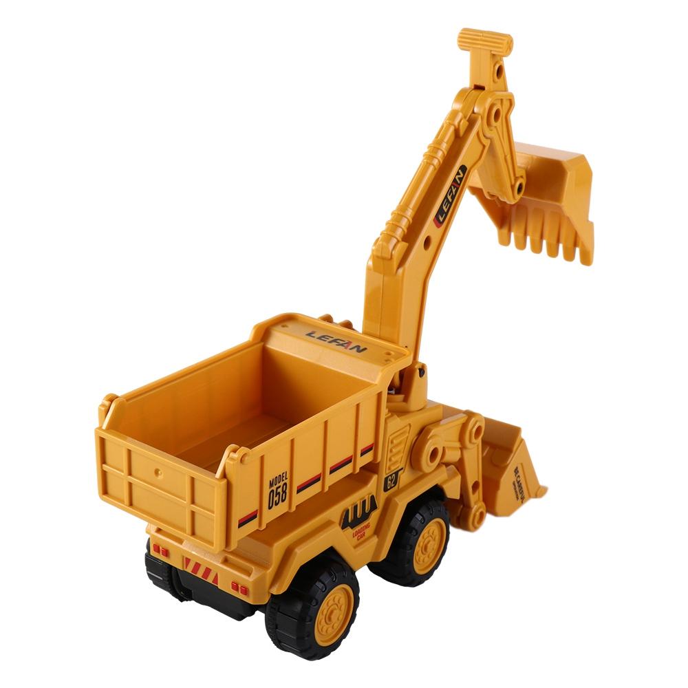 Vehicles Toy Large Bulldozer Toy Yellow Children Excavator Toy Funny Engineering Car Toy  Kids Toys