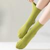 Women's Pure Cotton Loose Socks, Summer Thin Mesh Breathable Long Socks, Antibacterial and Deodorizing Postpartum Socks