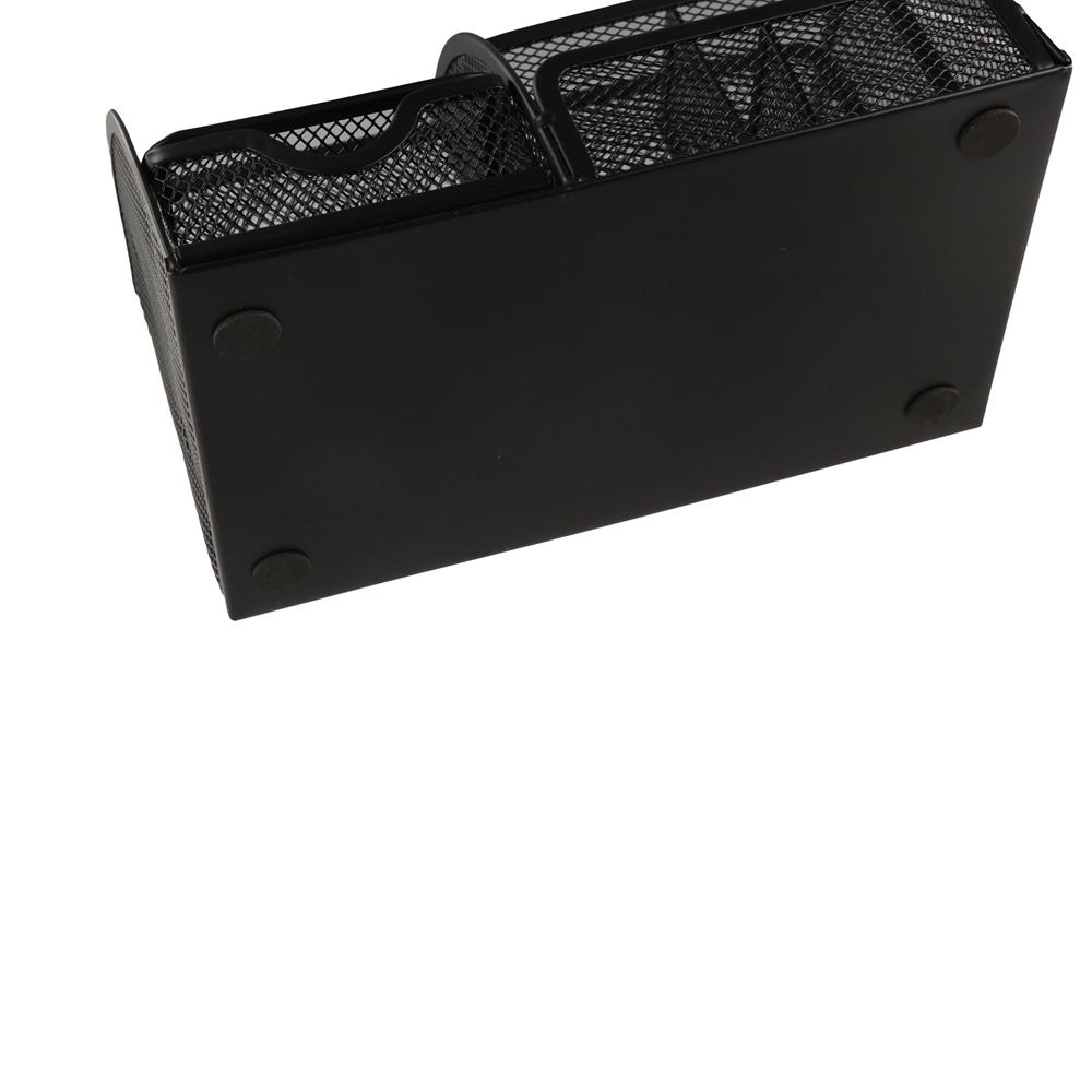 Metal Mesh Desk Organizer Multi-functional Desktop Office Organizer  Stationery Supplies