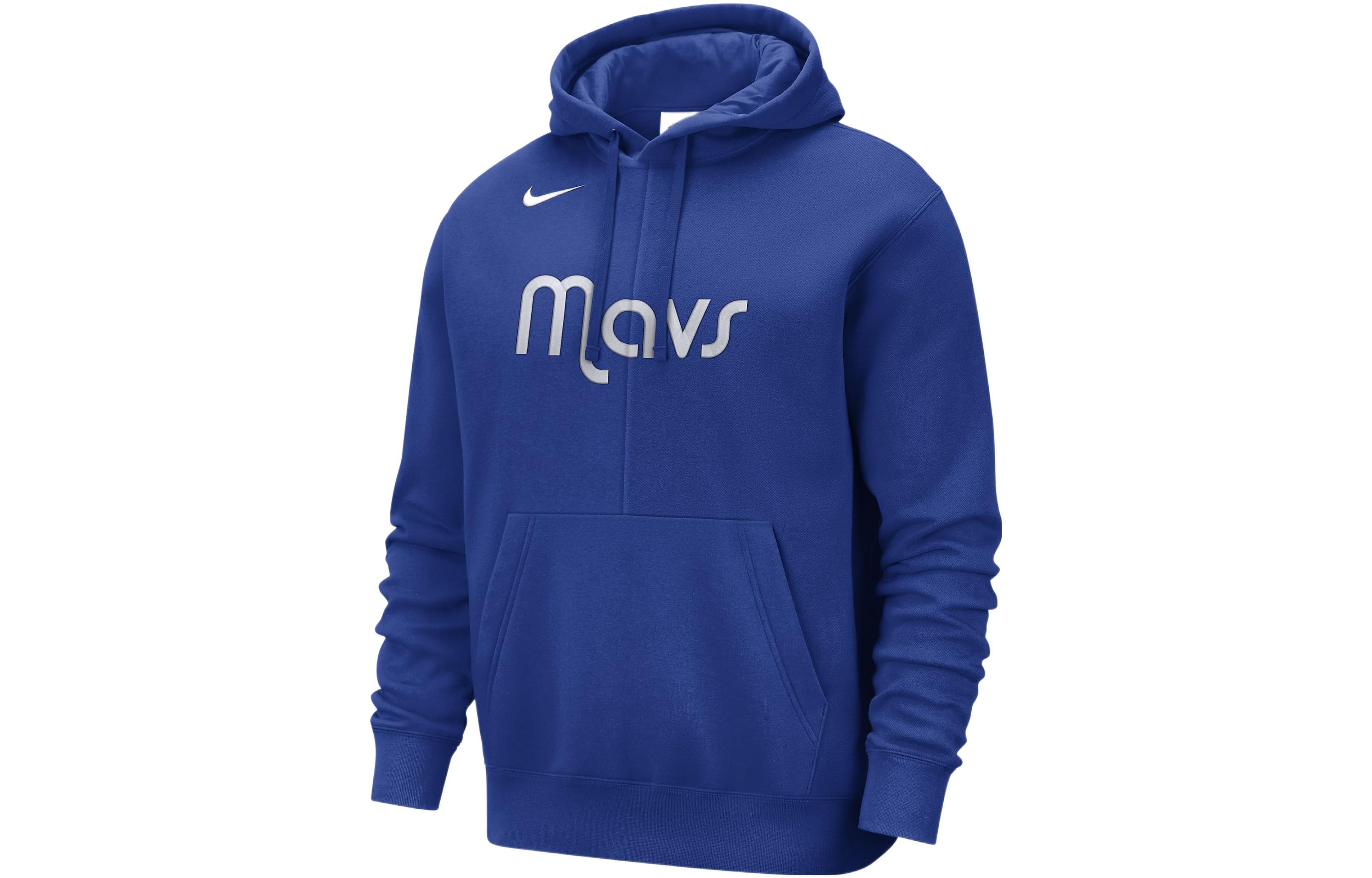 Nike Nba Dallas Mavericks Courtside Fleece Pullover Hoodie DR9324-480 M