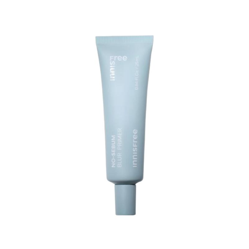 Innisfree No-Sebum Blur Primer 25ml-Oil Control Pore Blur Makeup Base for Smooth Matte Skin