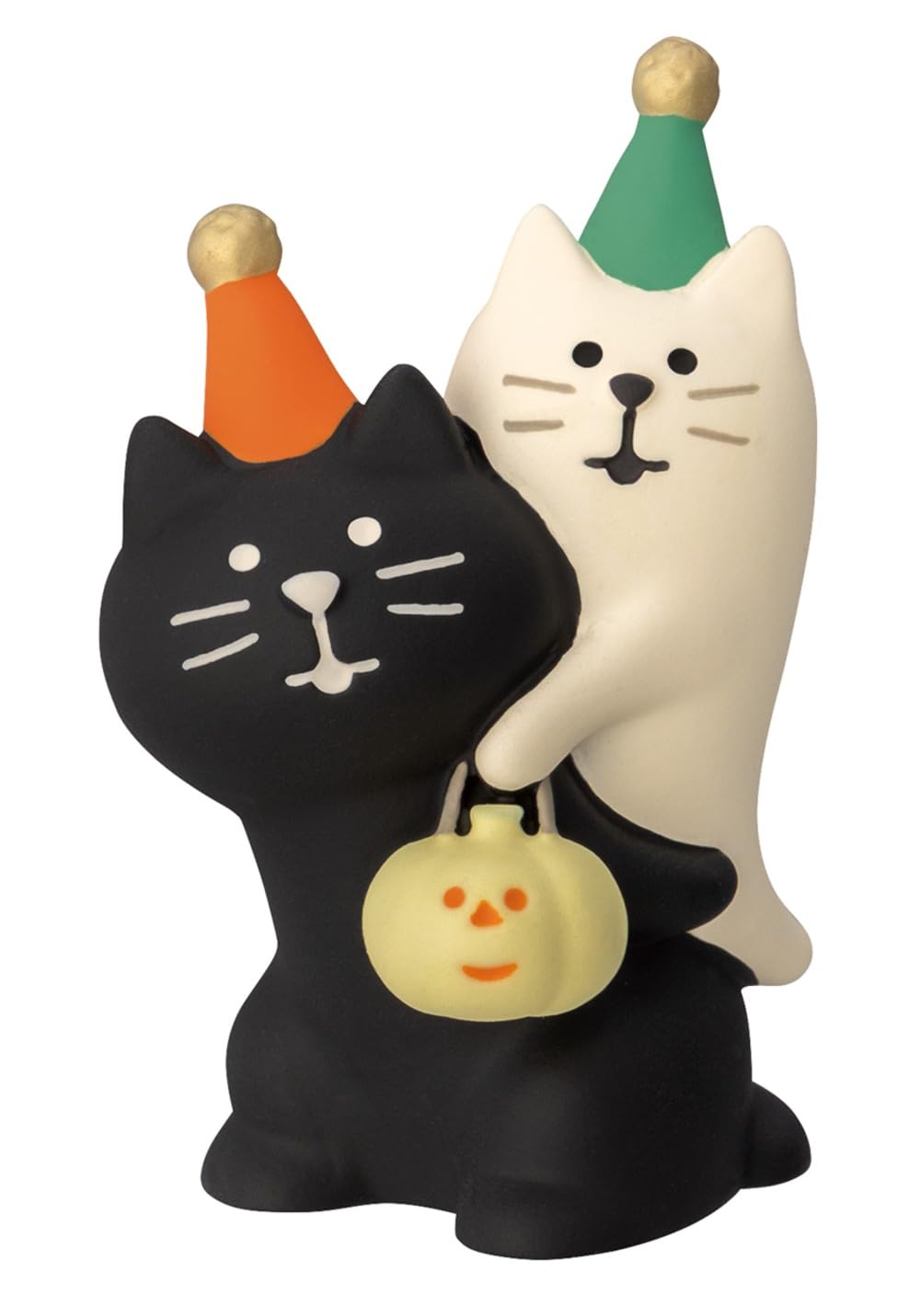 

Decor Corporation concombre Ghost Cat Black Cat Piggyback W3 H5 Size Approx. D2.7 ZHW-29203H