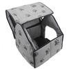 Pet Small Kennel, Dog House, Cat Kennel, Small Paw Graphic Foldable Pet Nest, Puppy Dog Cat House, Pet Kennel