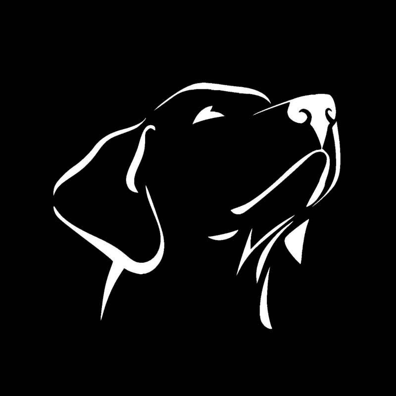 Funny Labrador Retriever Waterproof Car Sticker Automobiles Motorcycles Exterior Accessories Scratched Shelter Vinyl Decals
