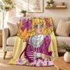 Cartoon Candy Candy Cute Blanket For Soft Warm Knee For Bedroom Living Room Bed Sofa Camping Picnic Office Gift