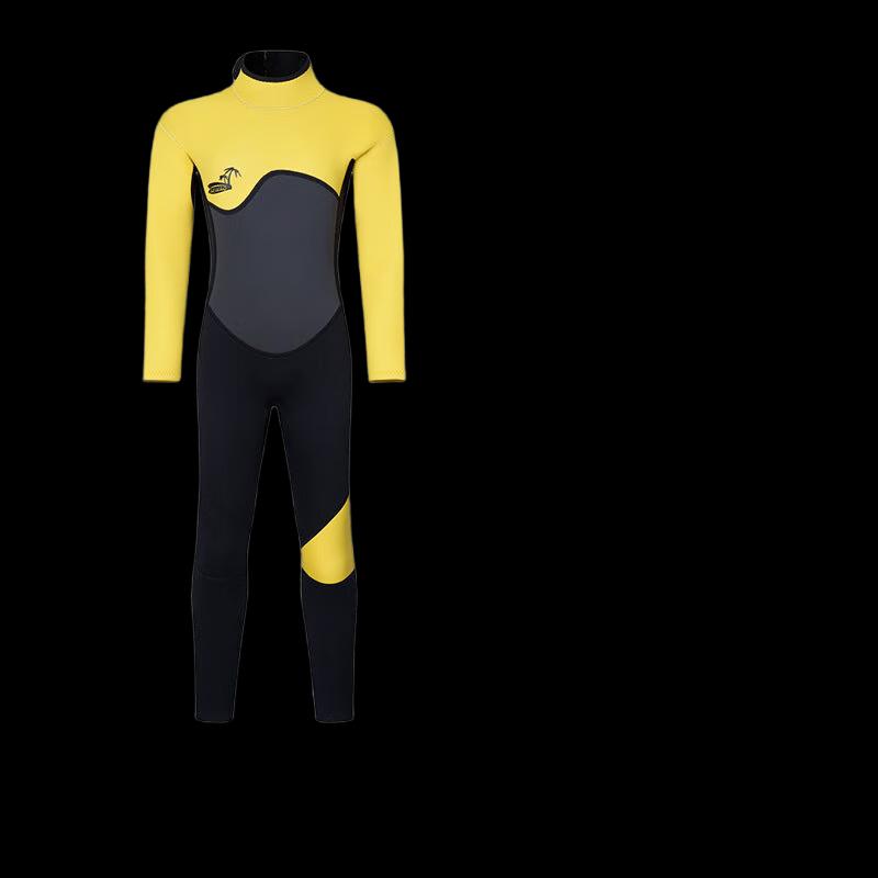 3MM Thickened Kids  One-Piece Wetsuit L