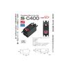Futaba SERVO S-C400 (UR Mode Compatible S.BUS Low Profile Digital Servo for EP Touring/Buggys) 00107398-3