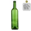 In-Stock Burgundy Green Glass Wine Bottle - Ideal for Red Wine, Liquor, Home Brewing, and Fruit Wine Storage