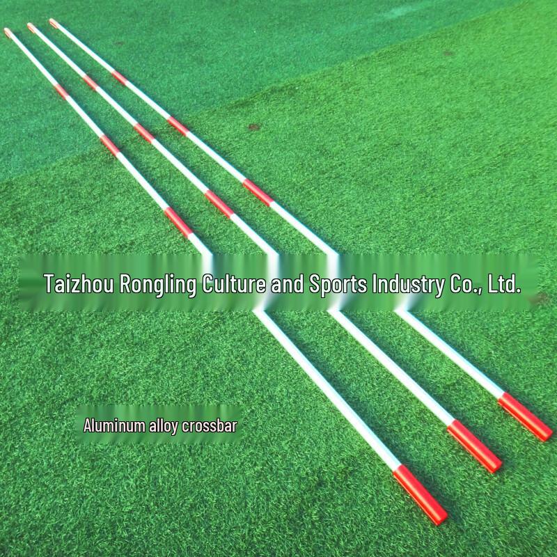 WEZHO Fiberglass High Jump Crossbars (5-Pack, 4m)