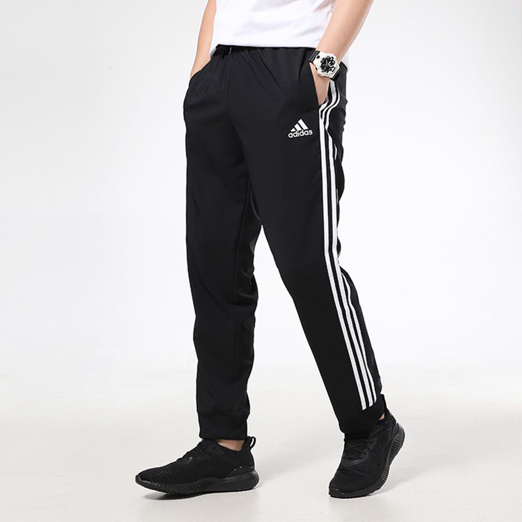 New Adidas Knitted Sports Pants Men's Black GK8980