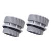 1 1/2 Inch NPT To 40mm Conversion Adapter Kit for Above Ground Pool Filter Connections with Sealing Accessories