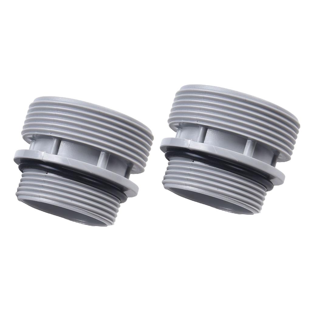1 1/2 Inch NPT To 40mm Conversion Adapter Kit for Above Ground Pool Filter Connections with Sealing Accessories