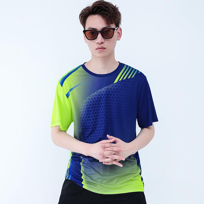 Men s Camouflage Ice Silk Quick-Dry Sports T-Shirt - Plus Size, Customizable Logo L