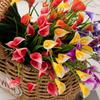 Artificial Flower Plastic Mini Silk Lotus Simulation Lotus