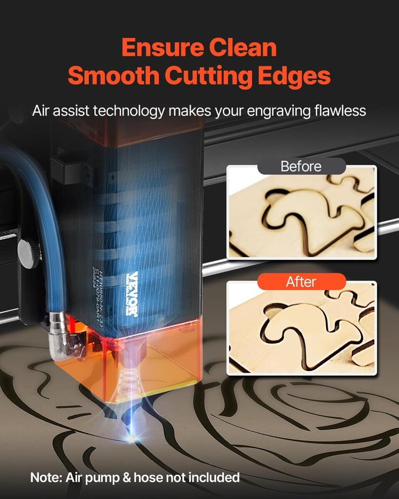 Laser Engraver Laser Engraving Machine 10W Compressed Spot Eye Protection