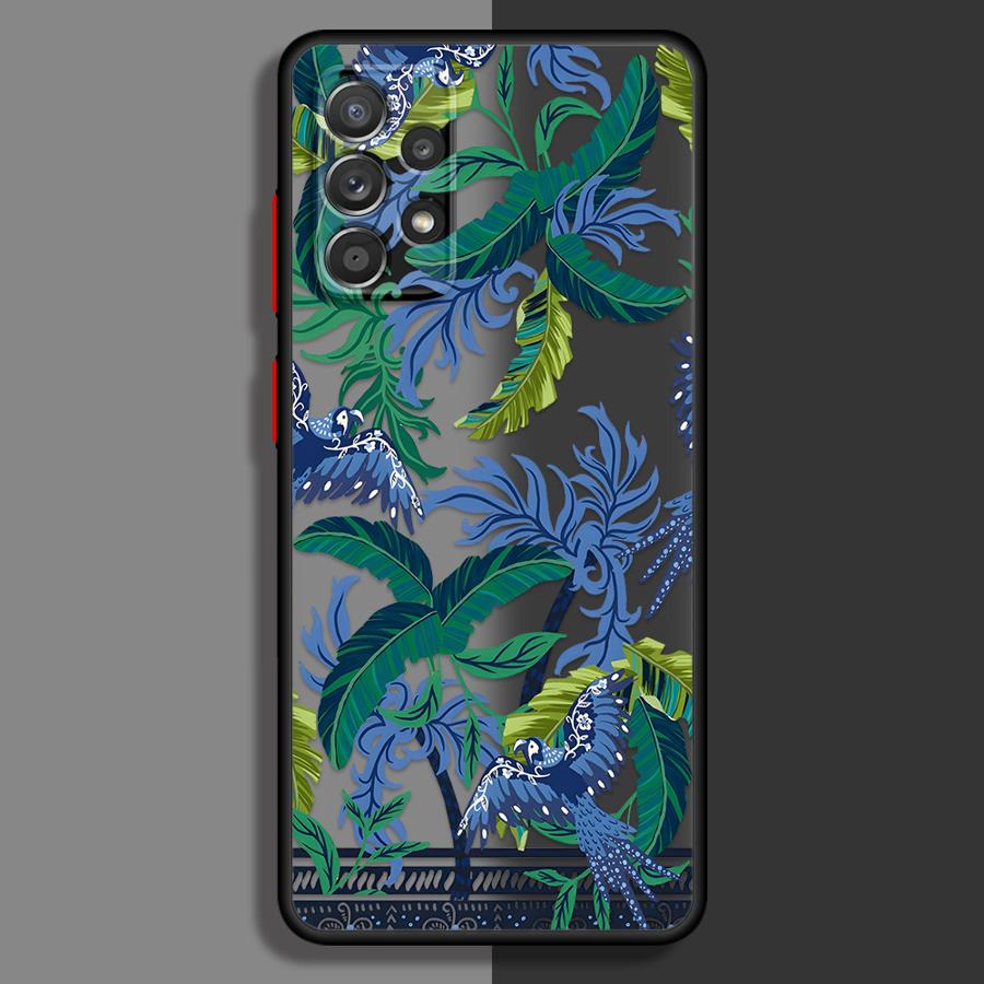 Creative Branch Art Phone Cover Case for Samsung Galaxy A54 A52S A72 A73 A33 A34 A36 A56 A55 A35 A53 A16 A15 A17 A52 A14 A23