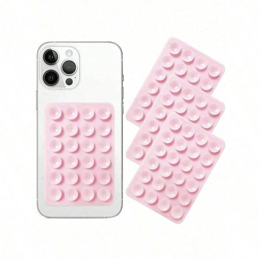 

Silicone Suction Silicone Suction Cups Phone Case Back Silicone Suction Cups 28 Grains Large Suction Silicone Cell Phone белый
