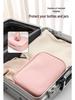 Partitioned High-Capacity Travel Makeup Bag, 1-Piece
