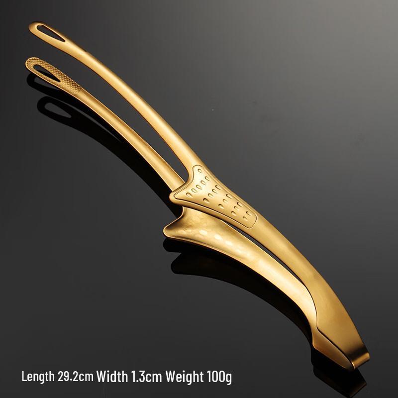 Standable Stainless Steel Serving Tongs