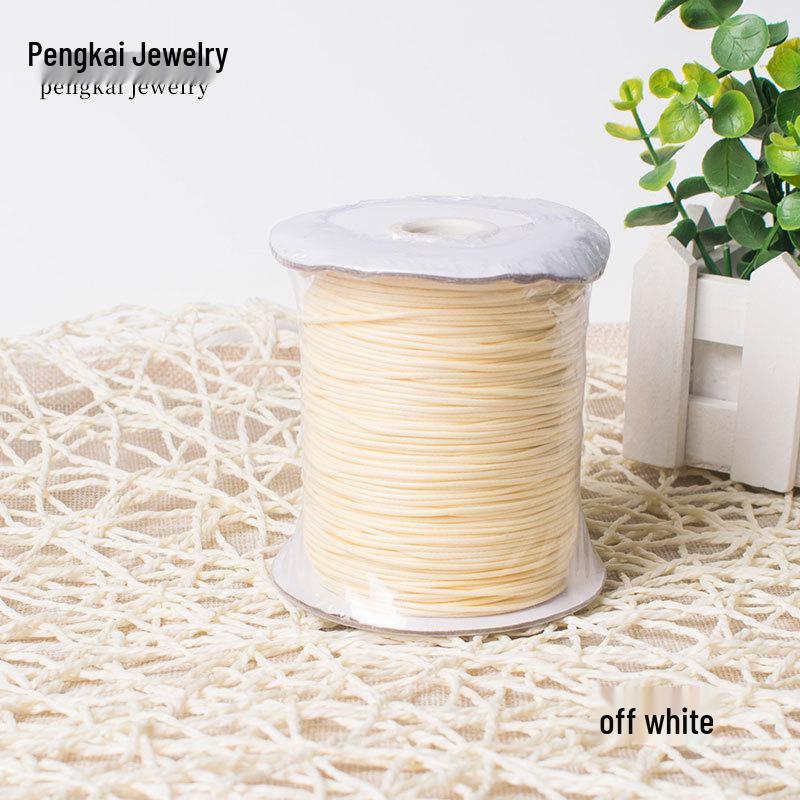 Colored Waxed Cord for DIY Bracelet and Necklace Making