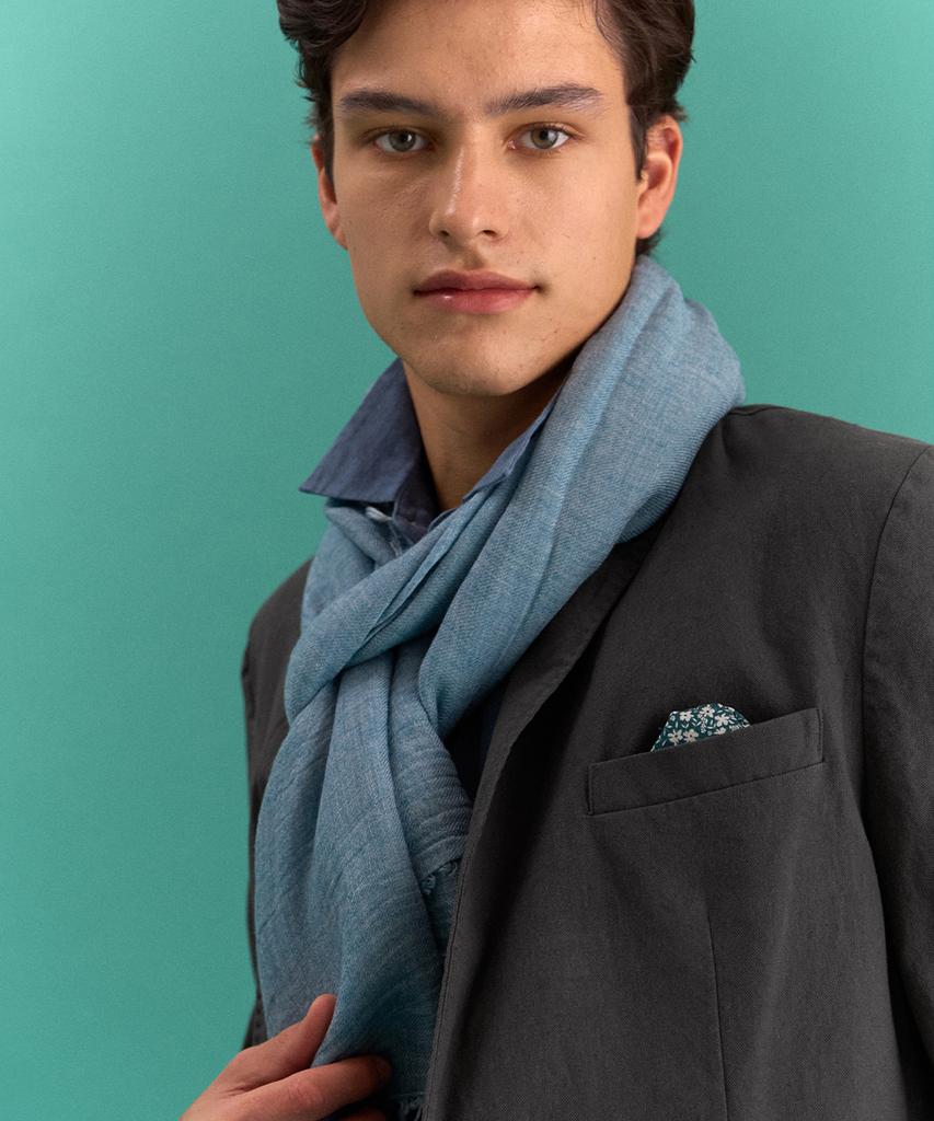 Panicale Charcoal Cotton Linen Jacket