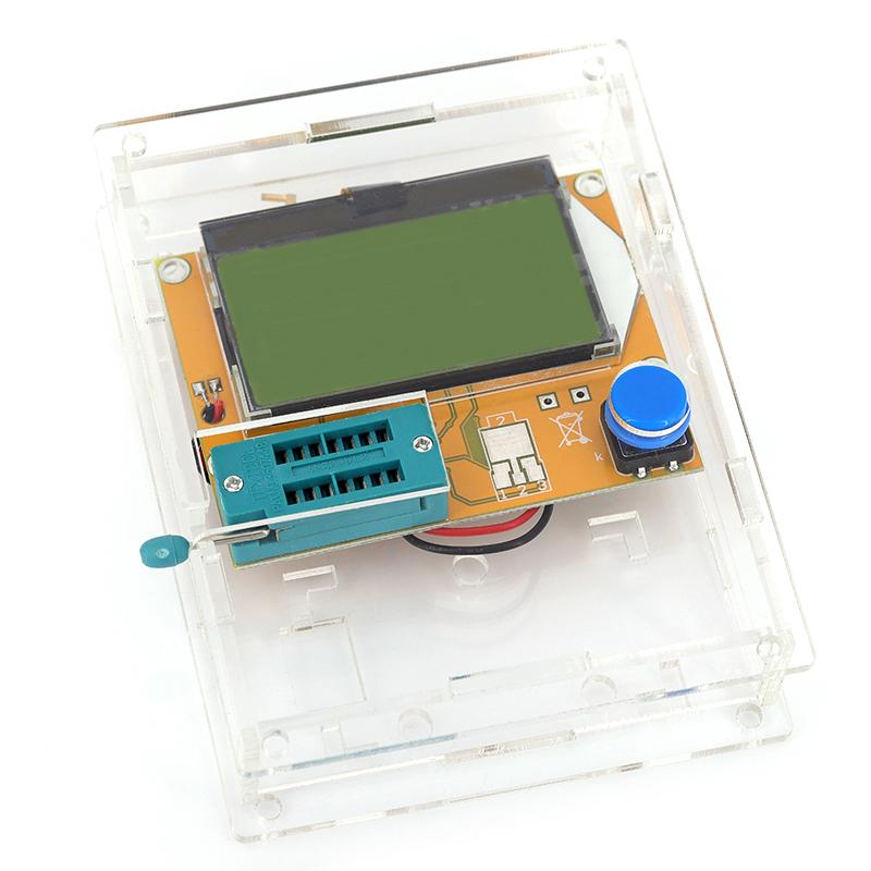 LCR-T4 ESR Meter Transistor Tester Diode Triode Capacitance SCR Inductance New Drop Ship LCD Display Screen