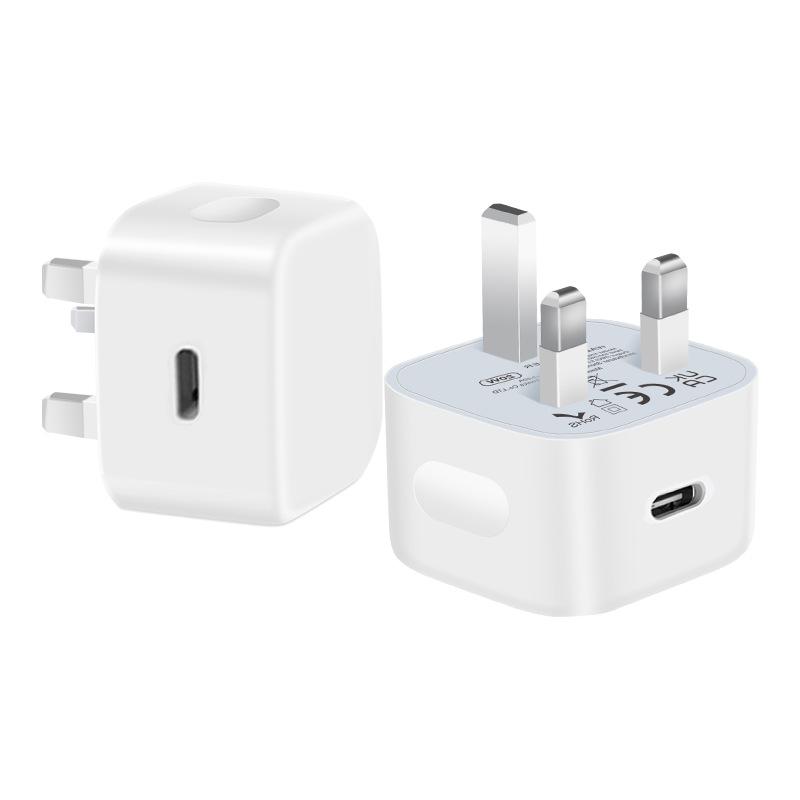 Încărcător Pd 20w Tip Port Încărcare Rapidă Potrivit pentru Încărcător Apple 15 Certificare UKCA Pd20w Reglementări Britanice