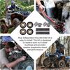 Rear Knuckle Bushing Kit For Yamaha Grizzly 350 400 450 550 660 700 50-1034-K