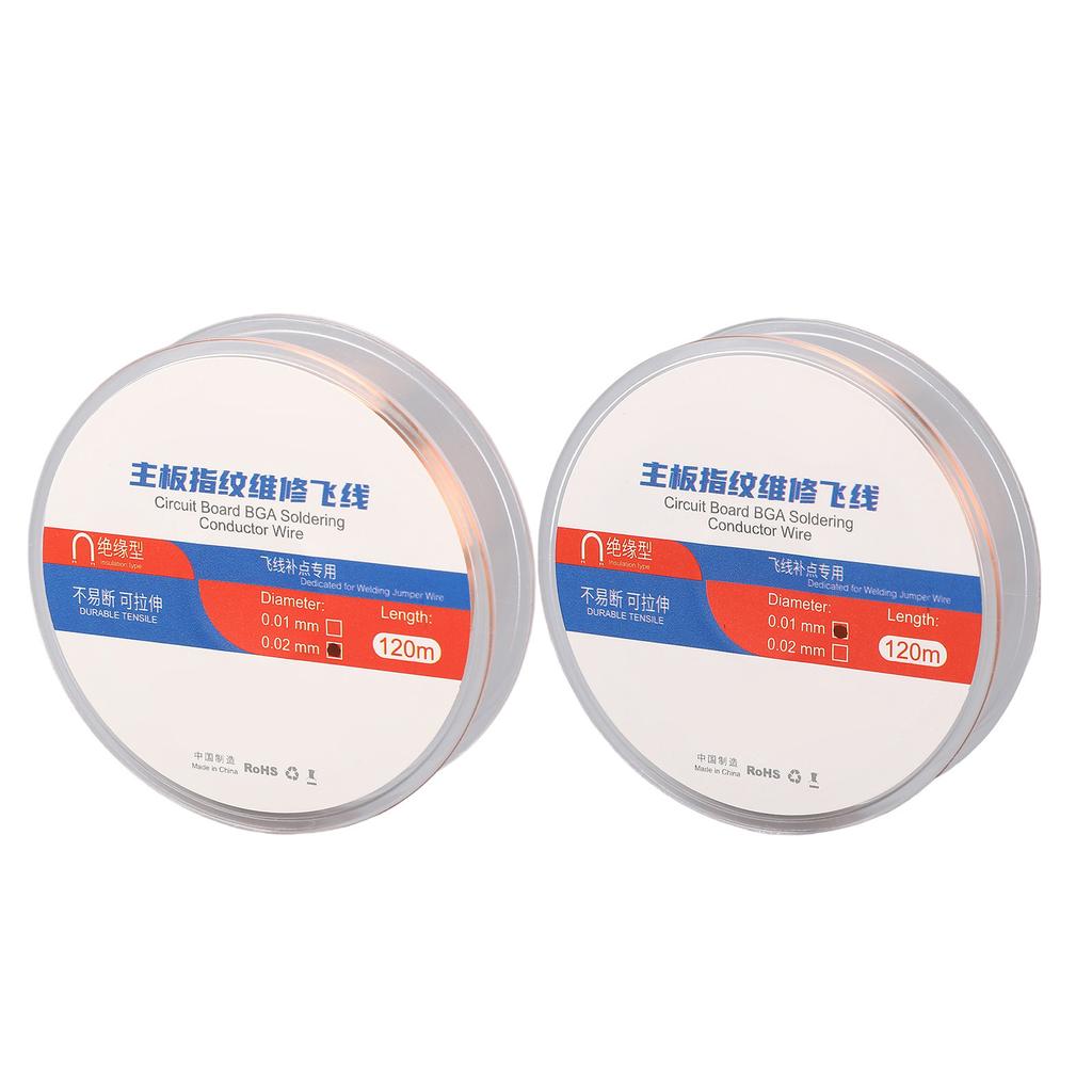 Phone Chip Conduction Wire 120m Insulated Cell Phone Motherboard Fingerprint Jump Wire