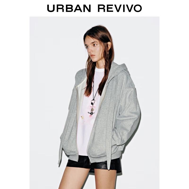 UR 2025 Winter Women's Hooded Loose Coat
