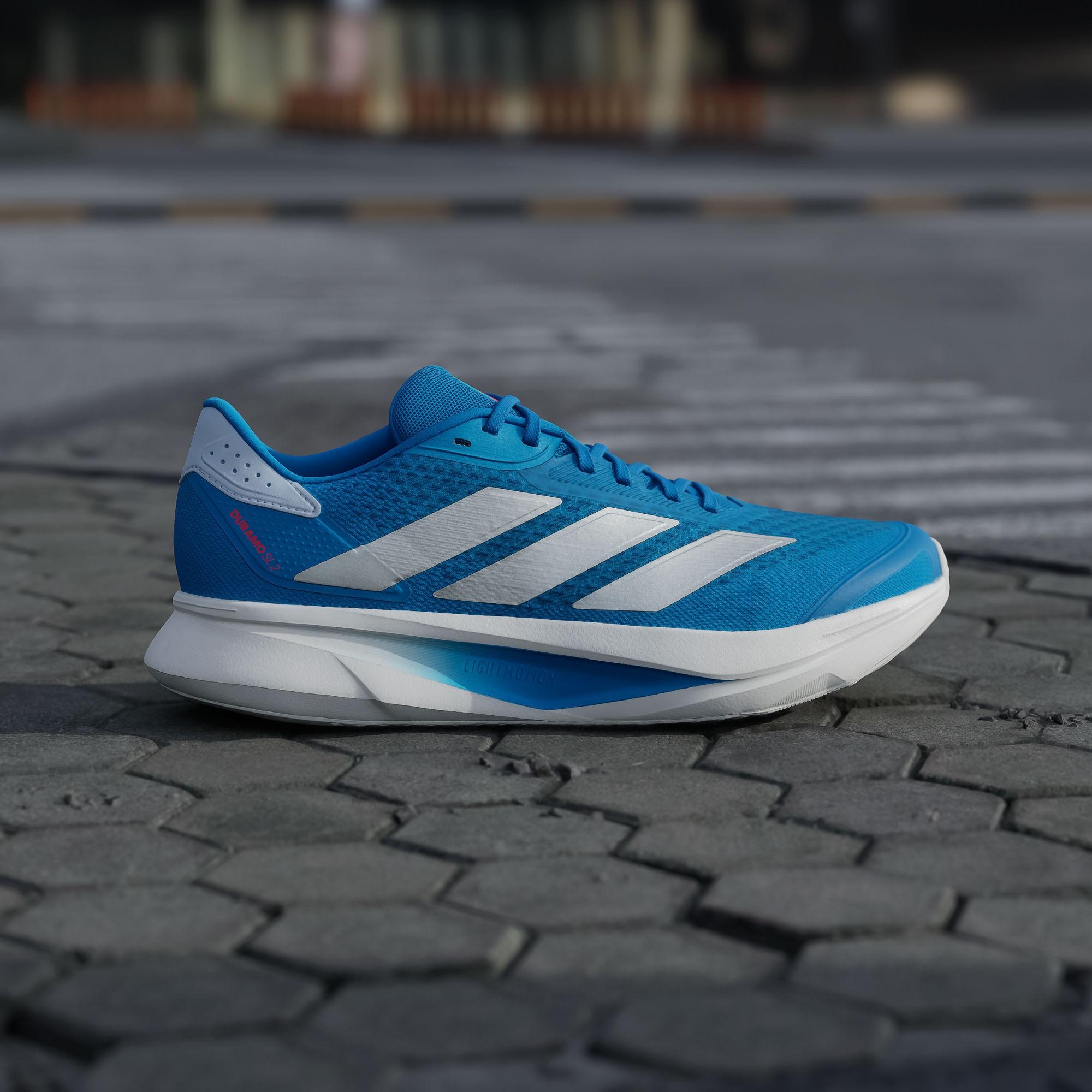 Adidas DURAMO SL 2.0 Running Shoes Unisex Blue Silver 43